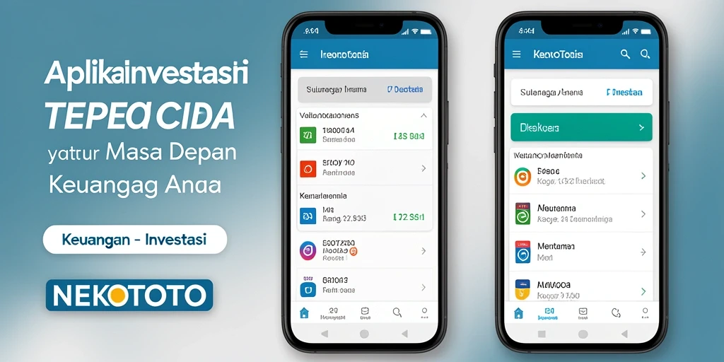 Antarmuka utama aplikasi NEKOTOTO yang intuitif dan informatif.