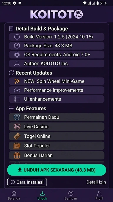 Unduh dan Instal APK koitoto Terbaru untuk Android